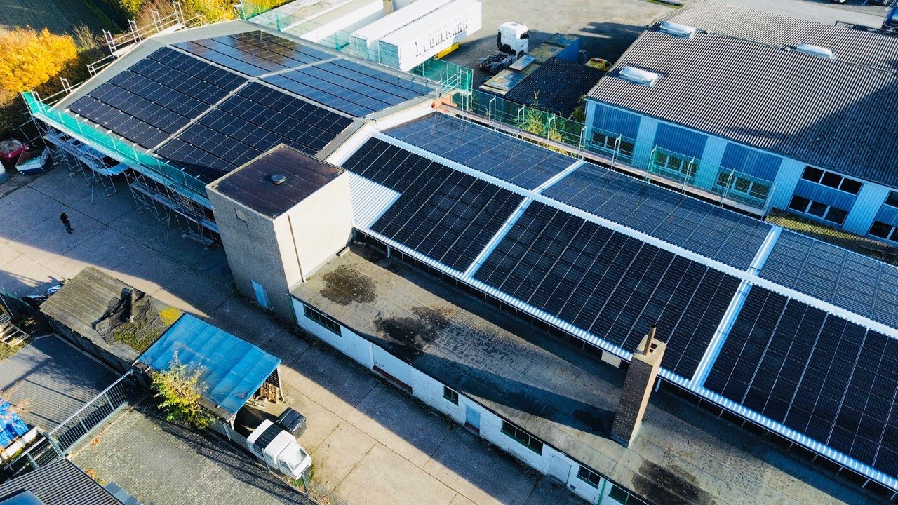 Freiflächen-Solaranlage